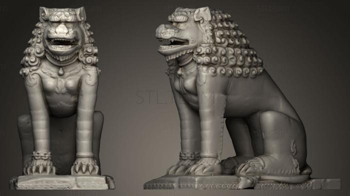 Статуэтки львы тигры сфинксы Lion guardian